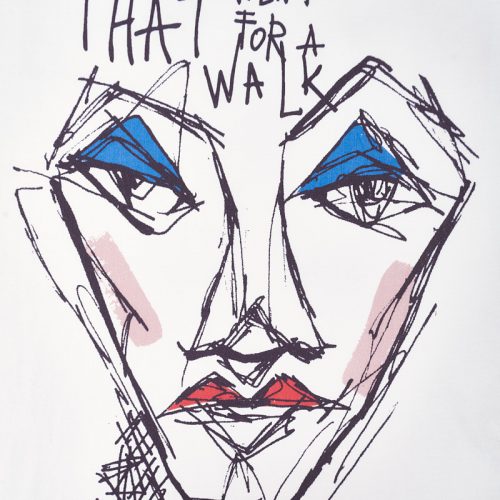 A line is a dot that went for a walk-Mans face（Limited edition collection 38 pieces） - Image 6
