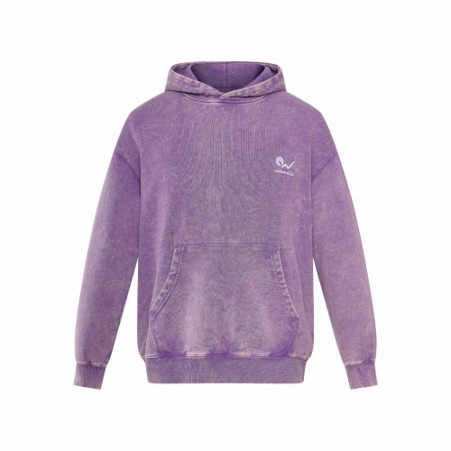 Hoodie - Batik purple - Image 2