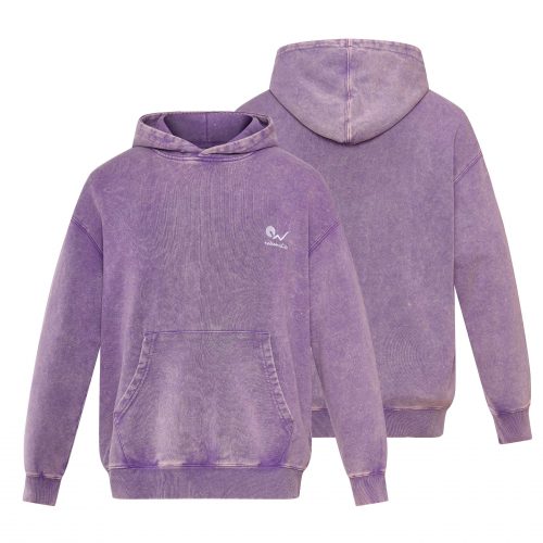 Hoodie - Batik purple